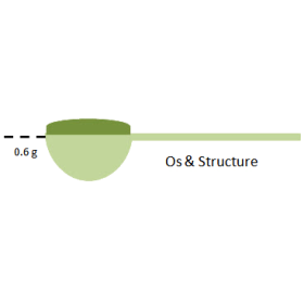 Os & Structure mélange en poudre Régénération